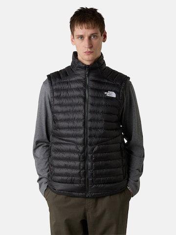 melns THE NORTH FACE Veste 'Huila': no priekšpuses