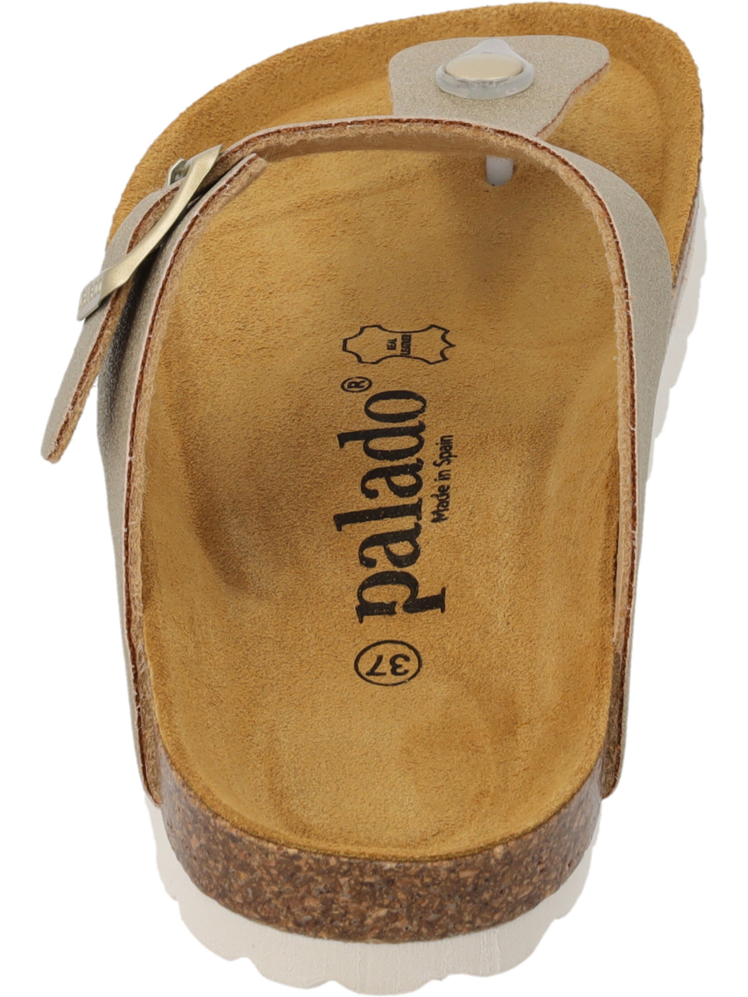Palado Teenslipper 'Palado Kos Magnolia' in Goud