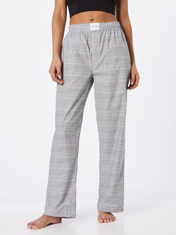 Calvin Klein Underwear Pyjamabroek in Wit: voorkant