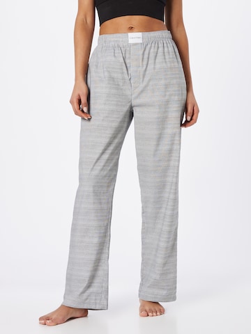 Calvin Klein Underwear Spodnie od piżamy w kolorze biały: przód