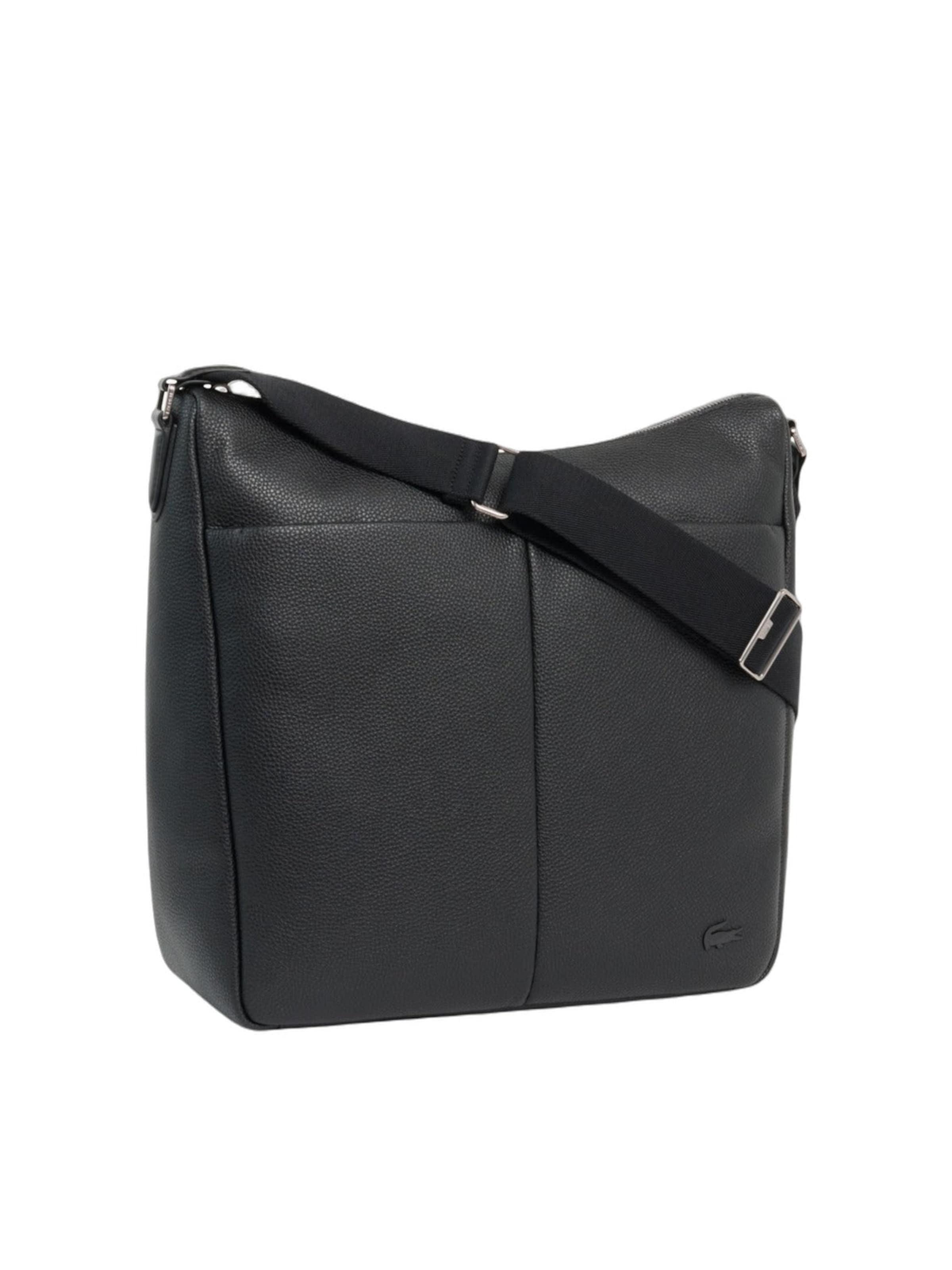 Borsa a spalla 'Magnus' di LACOSTE in nero