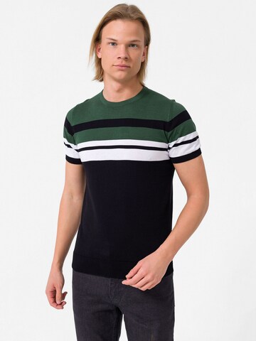 Dandalo Shirt in Schwarz: Vorderseite