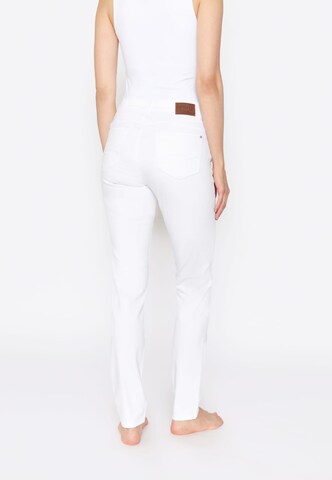 Angels Regular Slim Fit Jeans Jeans Skinny mit Organic Cotton in Weiß
