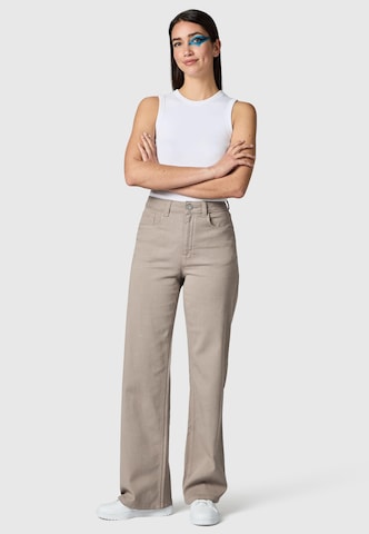 Wide Leg Jean 'Cyrele' Peak Time en beige