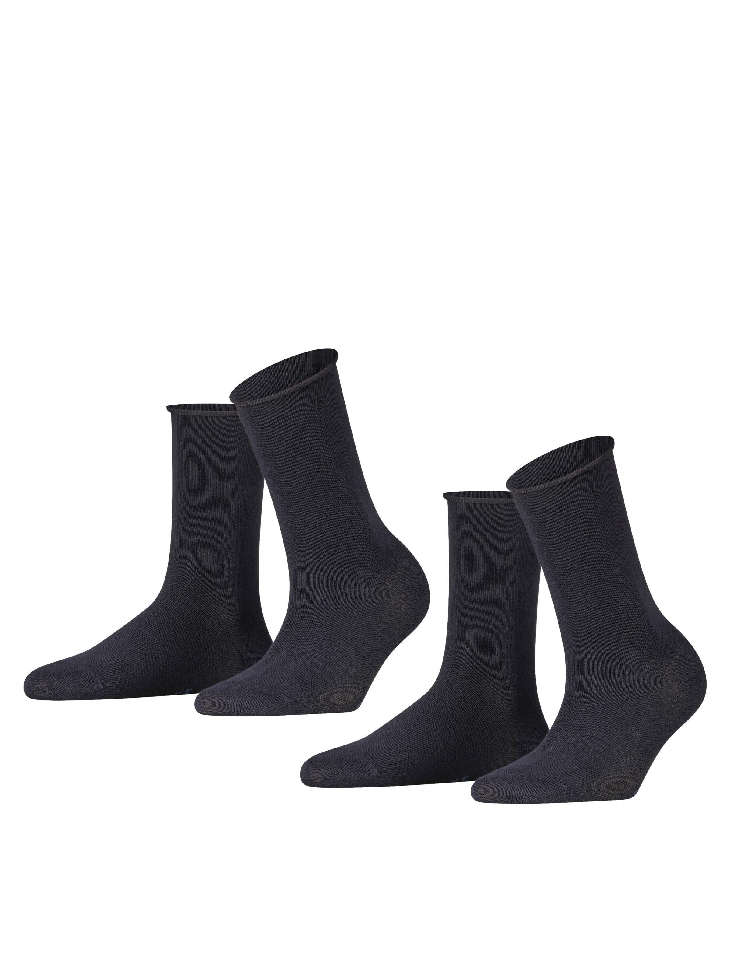 FALKE Socken 'Happy 2-Pack'‌‌‌‌‌‌‌‌‌‌ in Blau: Vorderseite