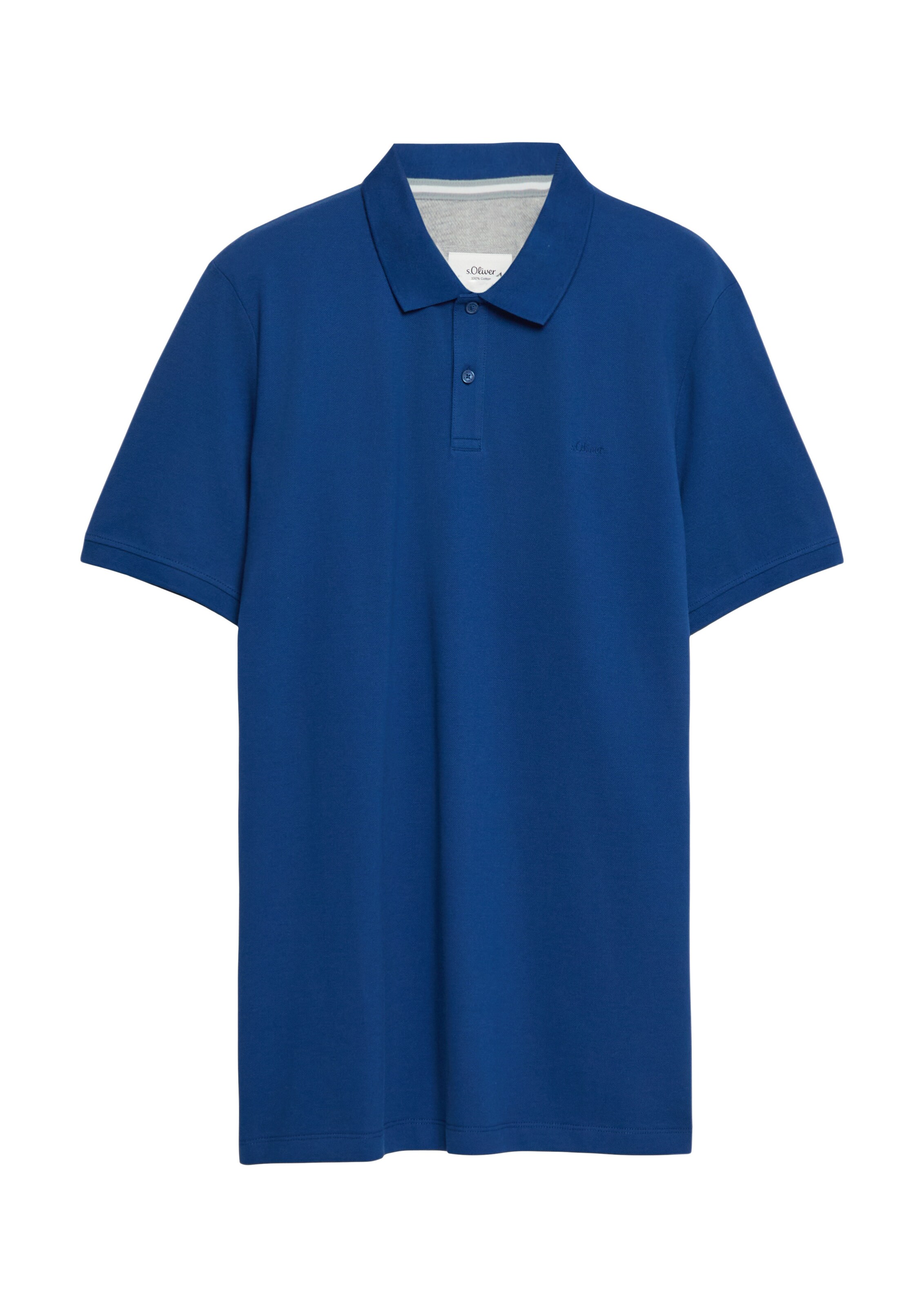 T-Shirt s.Oliver Red Label Big & Tall en bleu : devant
