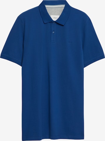 T-Shirt s.Oliver Red Label Big & Tall en bleu : devant