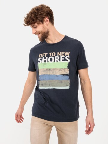 CAMEL ACTIVE T-Shirt in Blau: Vorderseite