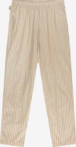 Pantalon de pyjama Pockies en beige : devant