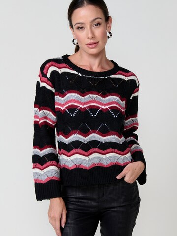 Pullover di KOROSHI in nero: frontale