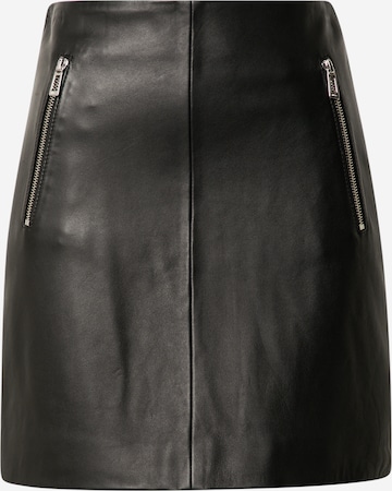 HUGO Spódnica 'Losia' w kolorze czarny: przód