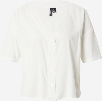 VERO MODA Bluse 'Jesmilo' i hvid: forside