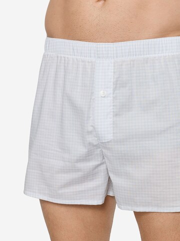 Hanro Boxershorts ' Fancy Woven ' in Blauw