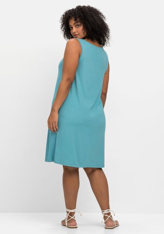 SHEEGO Beach Dress in Blue