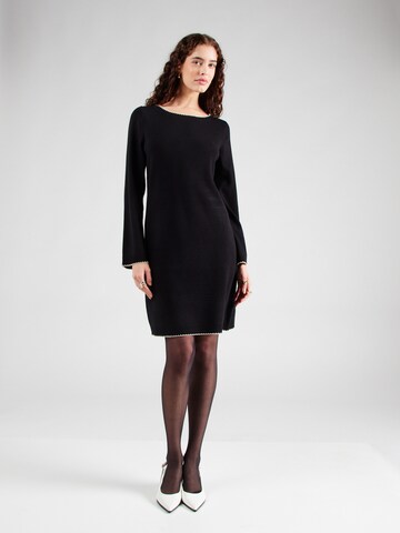 OBJECT Knitted dress 'OBJREYNARD' in Black: front