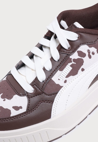 Sneaker low de la PUMA pe maro