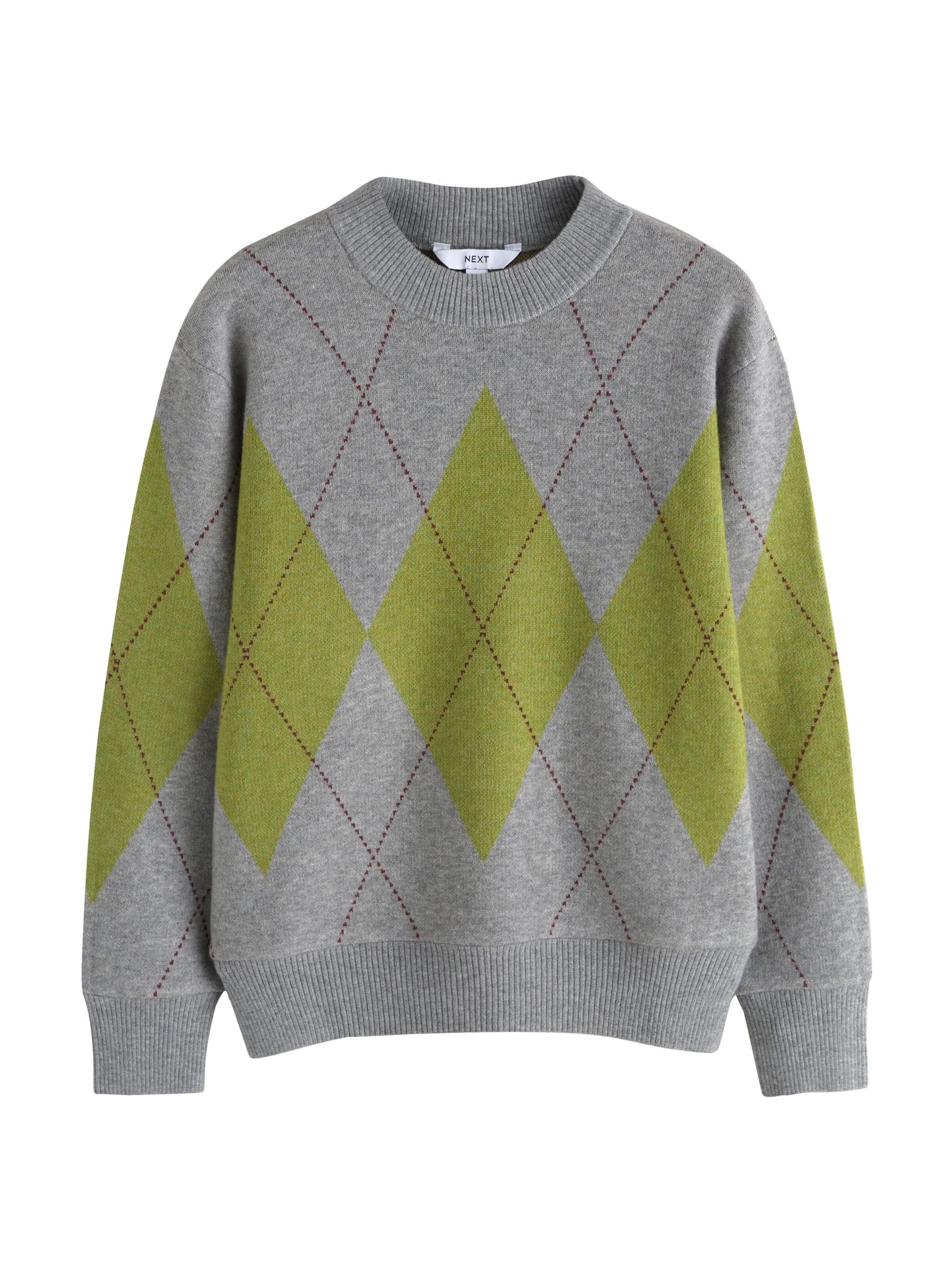 Pull-over Next en gris : devant
