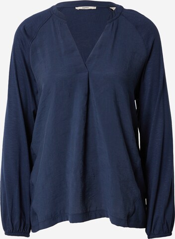 ESPRIT - Blusa en azul: frente