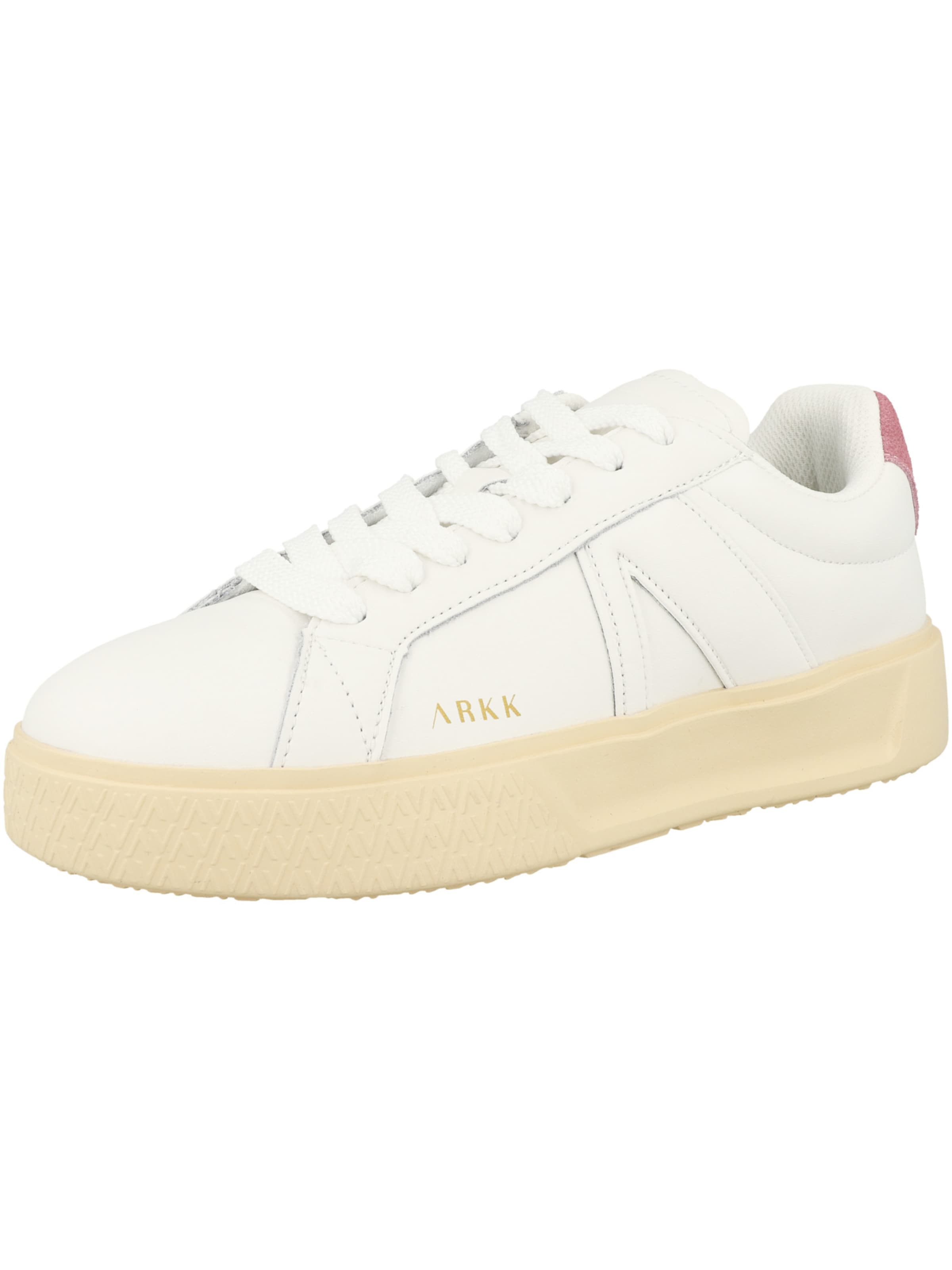 Sneaker bassa 'Essence' di ARKK Copenhagen in bianco: frontale