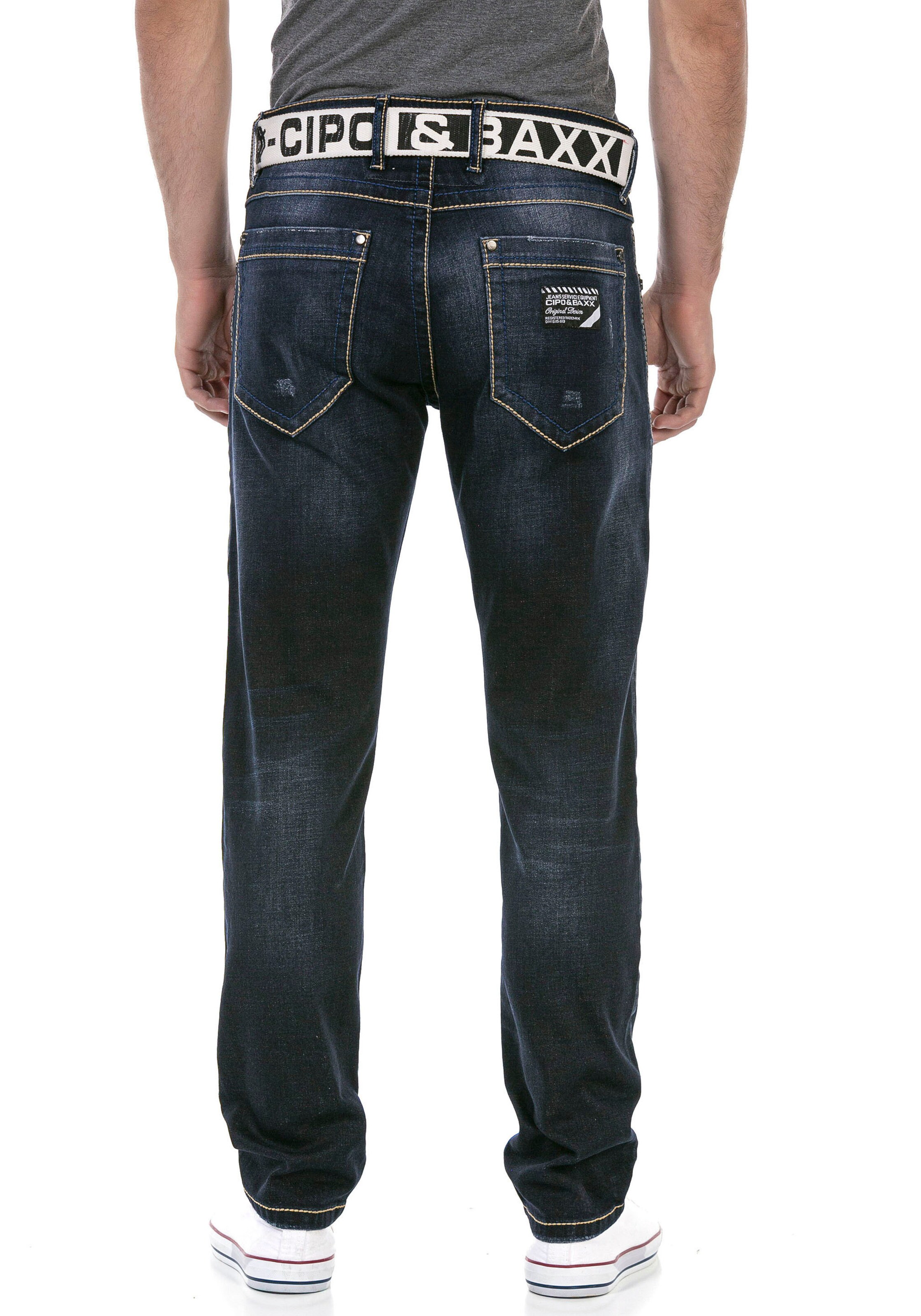 CIPO & BAXX Regular Jeans in Grey