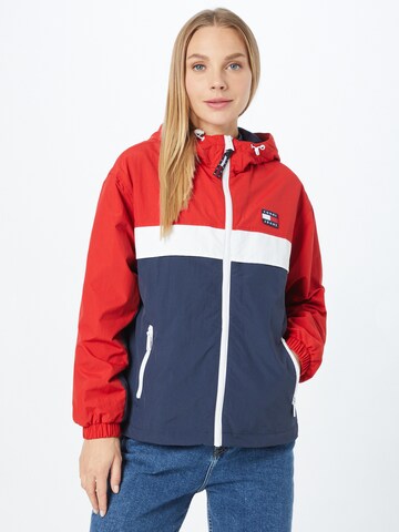 Tommy Jeans - Chaqueta de entretiempo 'CHICAGO' en azul: frente