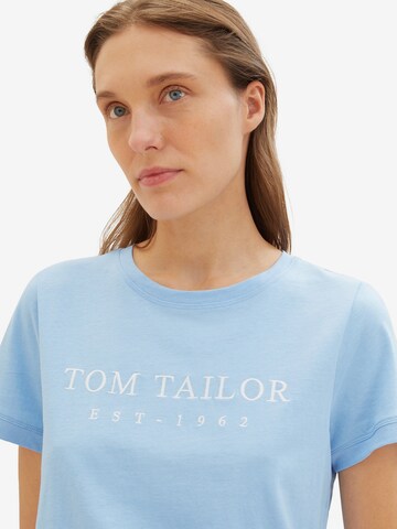 TOM TAILOR Shirts i blå