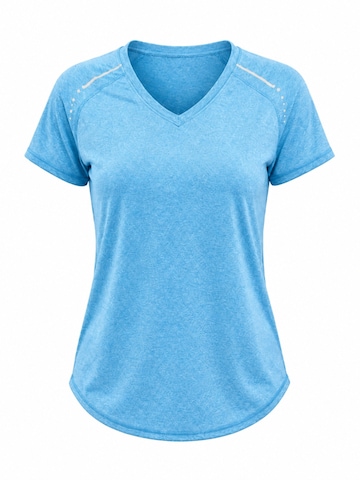AOTTORI Performance Shirt in Blue: front