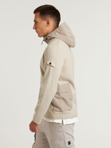 CHASIN' Sweatvest 'Lace' in Beige