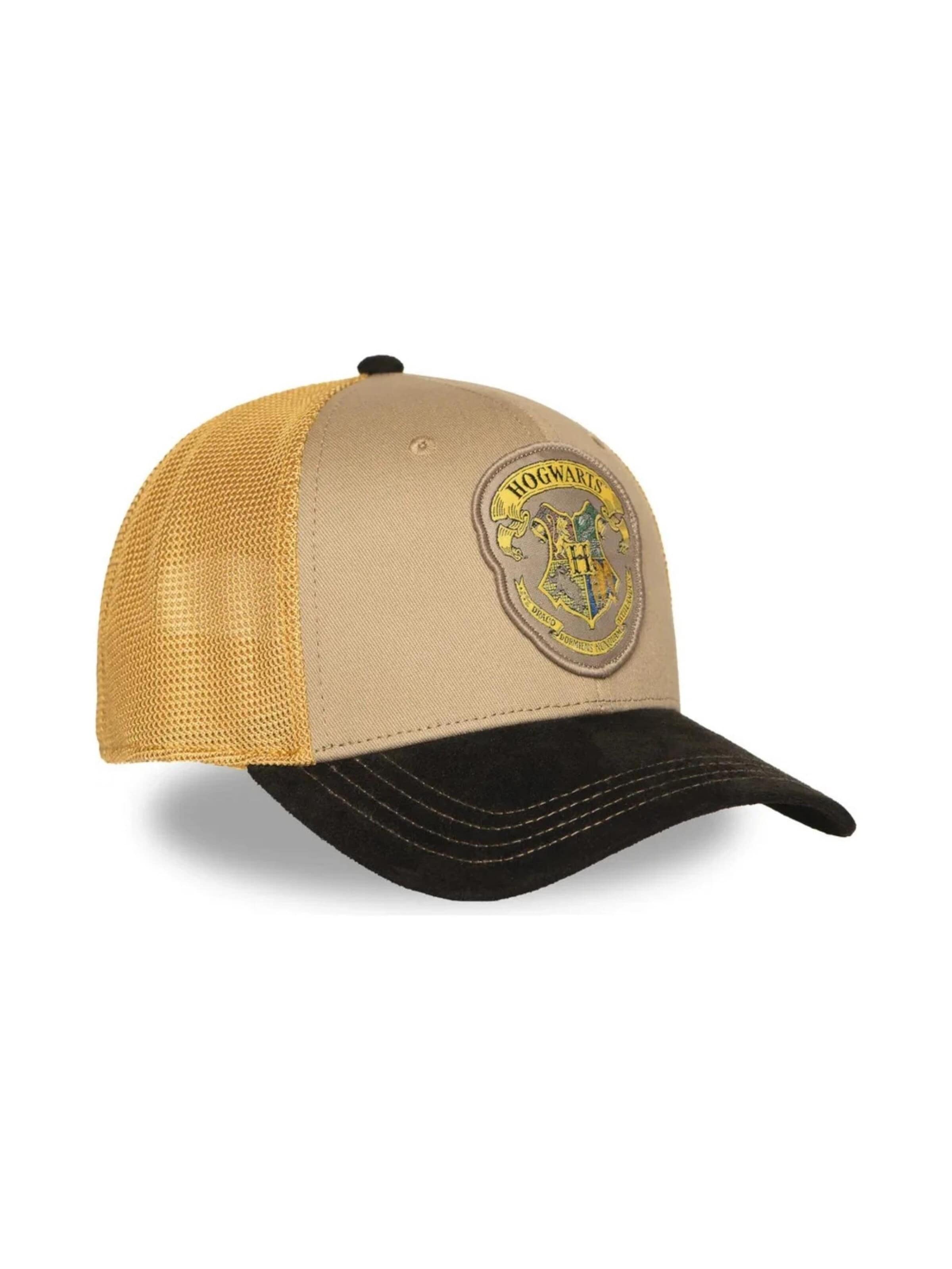 Capslab - Gorra 'Gorra capslab beige hogwarts hp3 hog trucker cap' en beige
