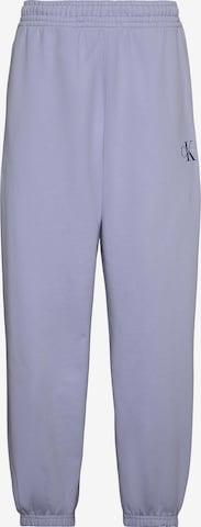 Calvin Klein Jeans Broek in Lila: voorkant