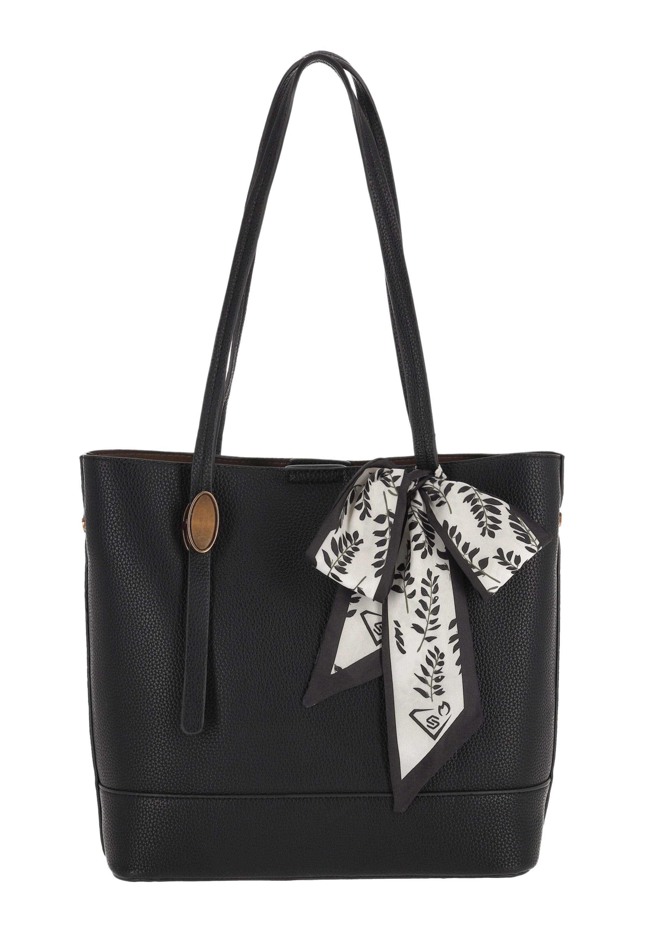 Usha - Shopper em preto: frente