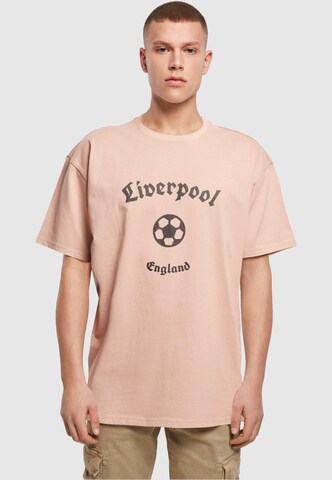 Merchcode Shirt 'Liverpool' in Roze: voorkant
