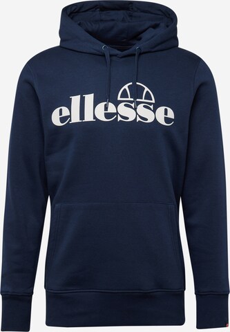 ELLESSE Sportsweatshirt 'Oodia OH' in Blauw: voorkant