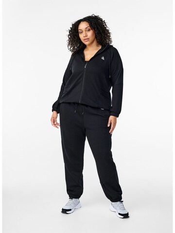 Tapered Pantaloni 'AINE' di Active by Zizzi in nero