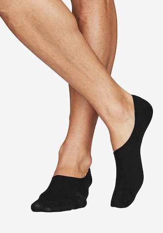 JACK & JONES Ankle Socks in Black: front