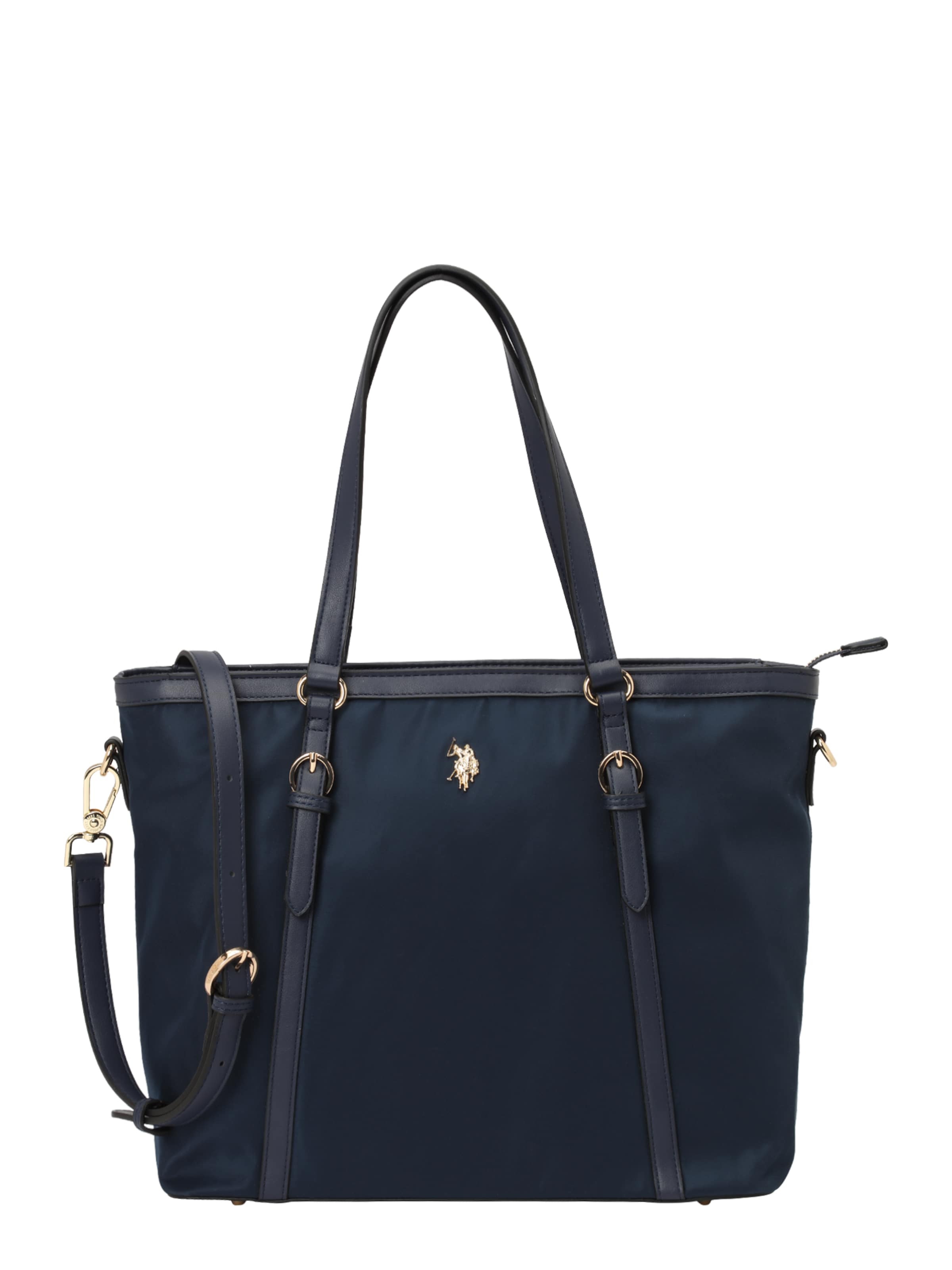 U.S. POLO ASSN. Ostoskassi 'Houston' värissä sininen: etupuoli