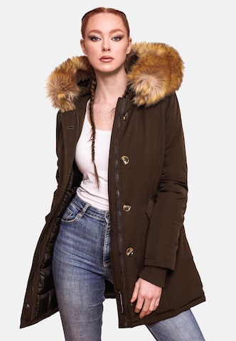 Parka d’hiver 'Karmaa' MARIKOO en marron