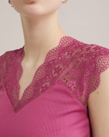 WE Fashion - Top em roxo