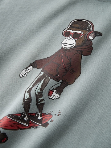 NAME IT Sweatshirt 'NKMRUZ' in Grijs