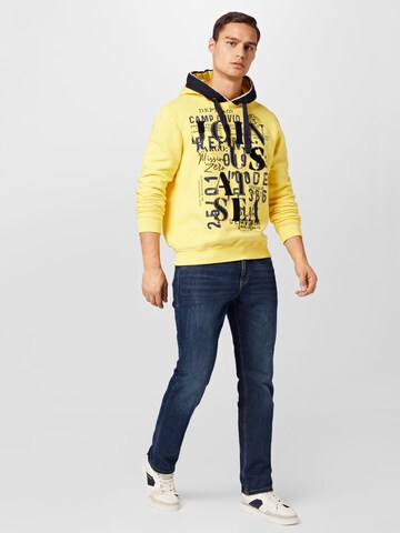 CAMP DAVID Sweatshirt in Yellow