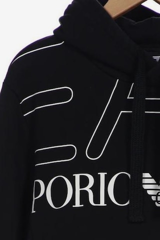 EA7 Emporio Armani Sweatshirt & Zip-Up Hoodie in S in Black