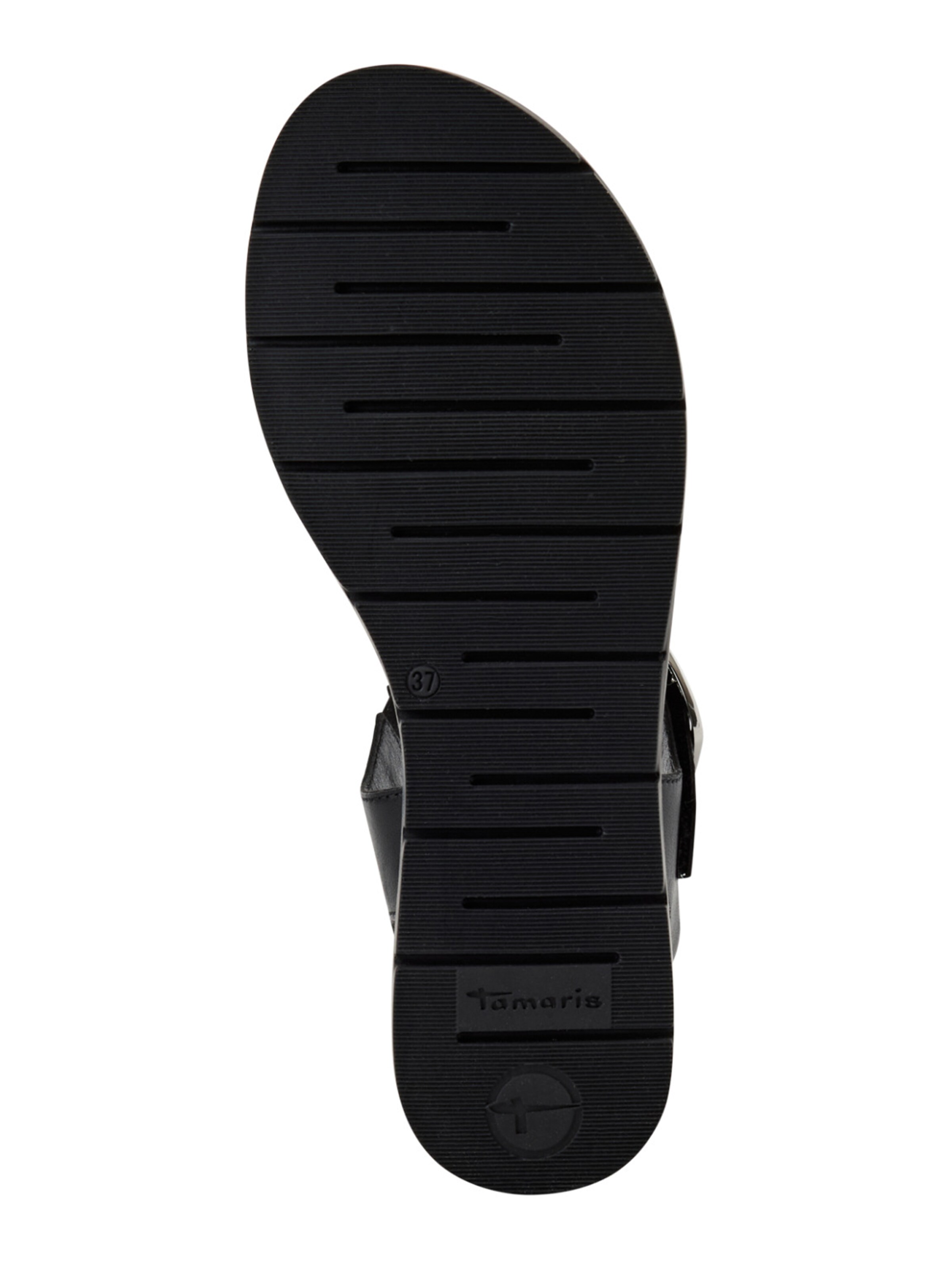 Tamaris Sandály – černá