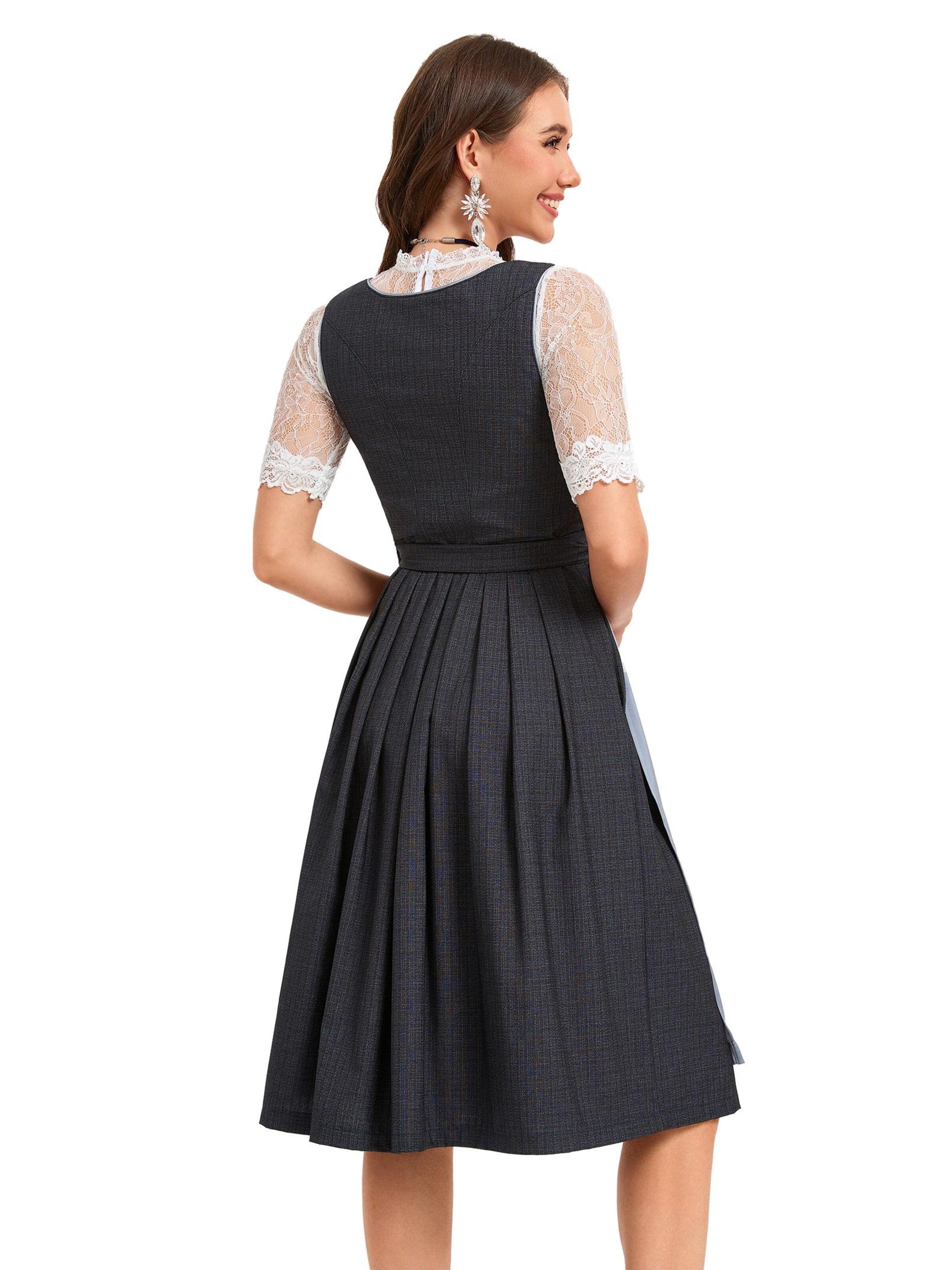 Yesfashion Dirndl‌‌ in Grau