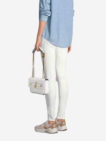 GUESS - Mala de ombro 'Isidora' em branco