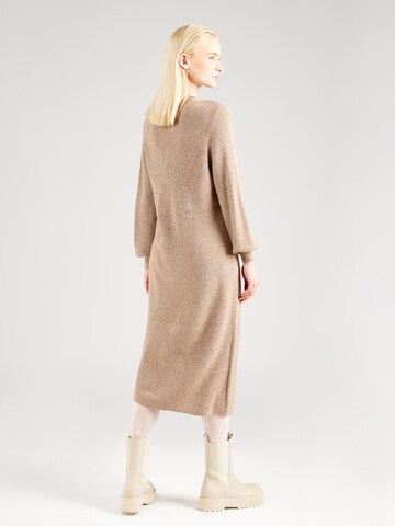 Robes en maille 'OBJDITTE' OBJECT en marron