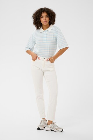 Kaffe Slimfit Jeans 'Willow' in Weiß