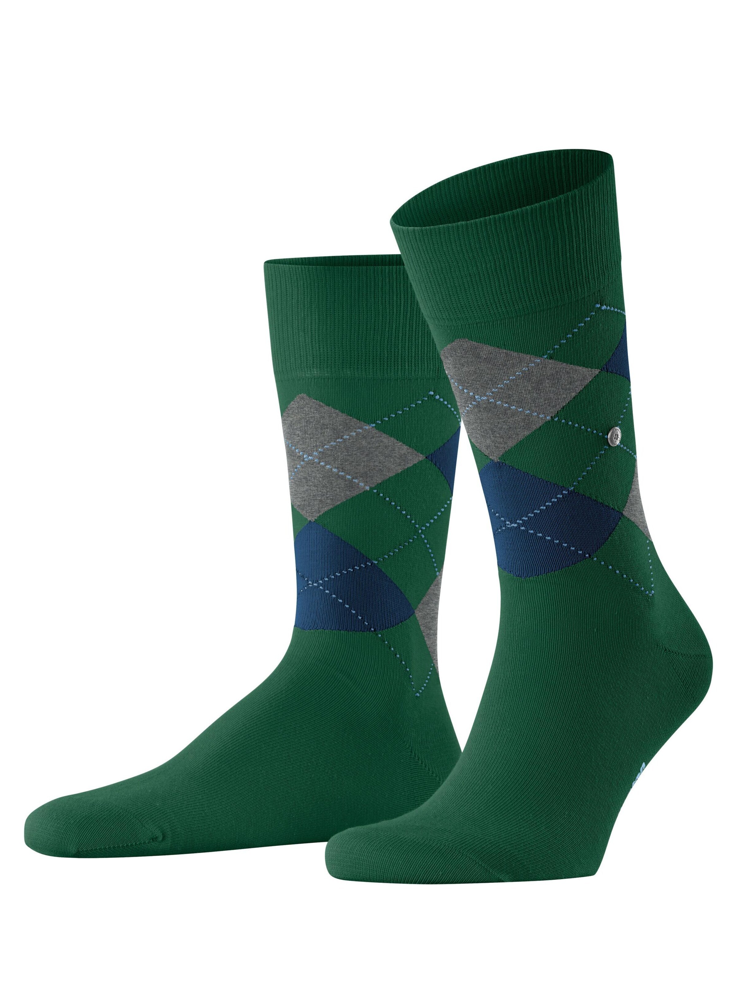 BURLINGTON Socks 'King' in Green: front