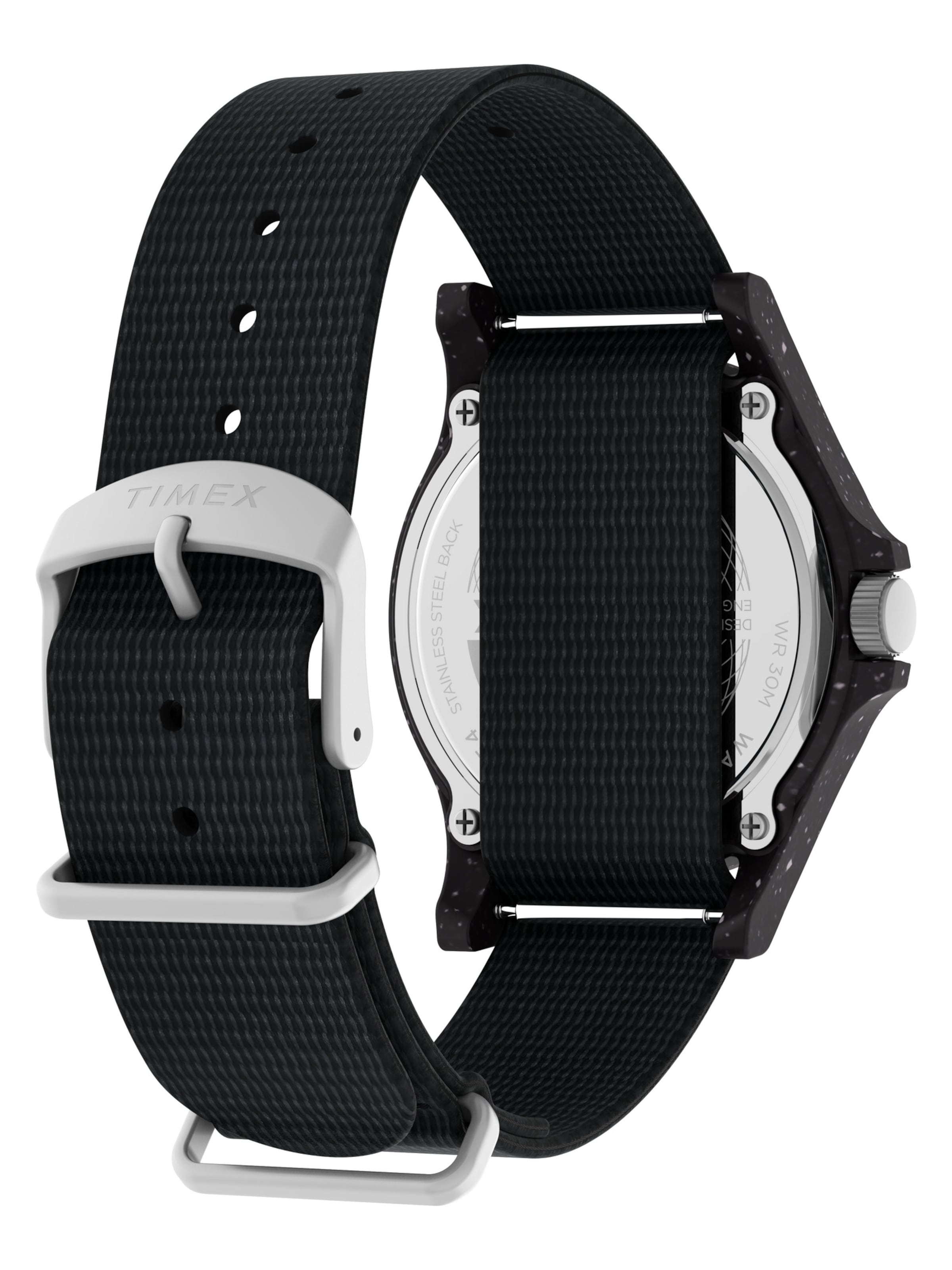 Montre à affichage analogique TIMEX en noir