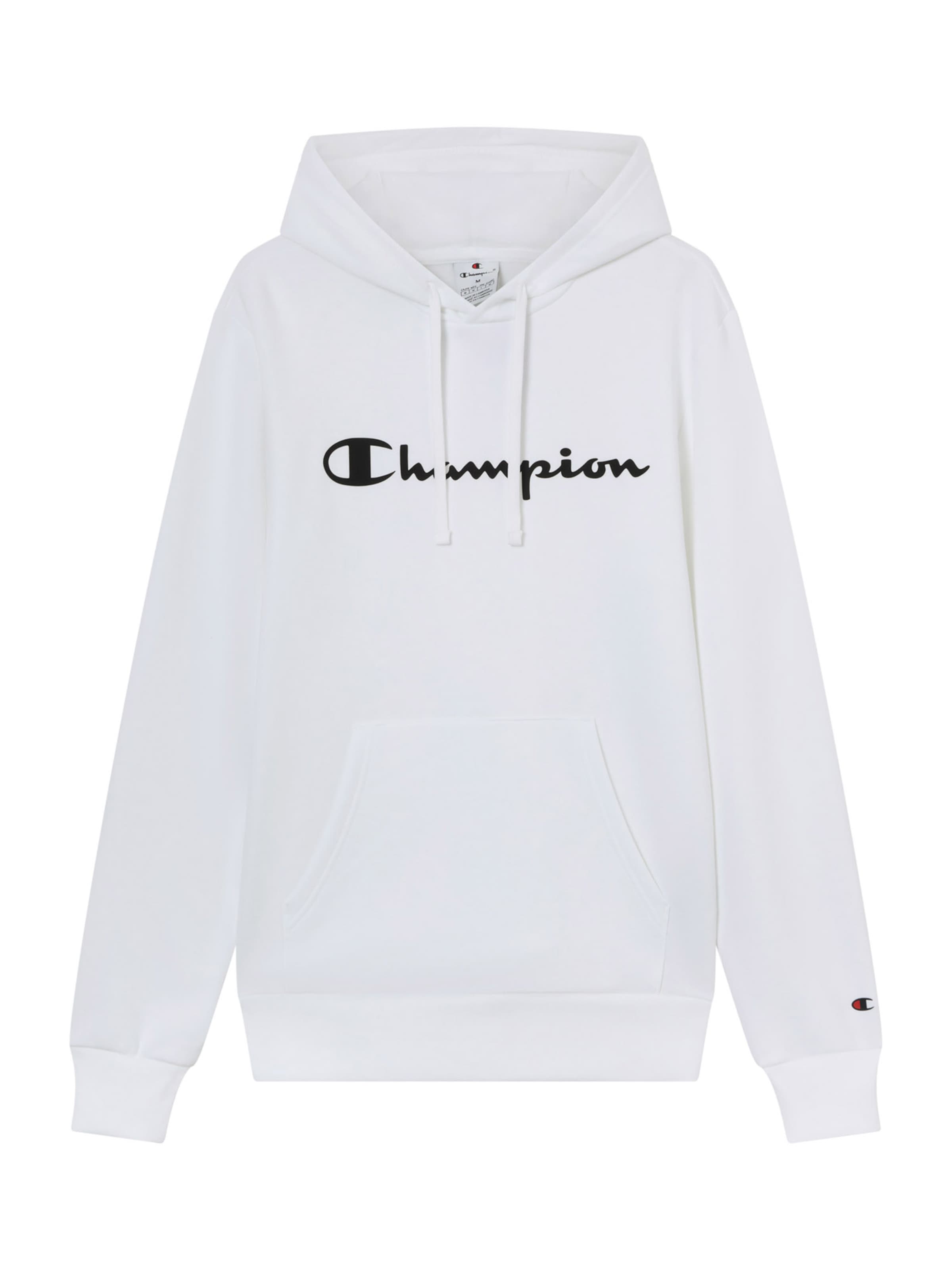 Champion Authentic Athletic Apparel Μπλούζα φούτερ σε λευκό: μπροστά