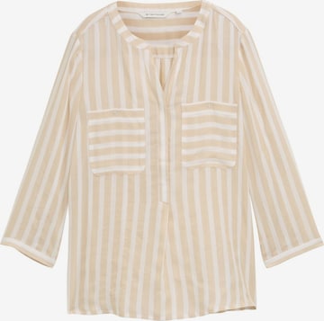 TOM TAILOR Bluse in Braun: Vorderseite